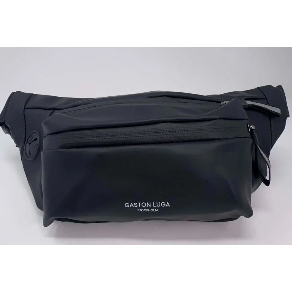 NEW Gaston Luga Stockholm Splash Waterproof Sling Bag Black‎ Crossbody Techwear
